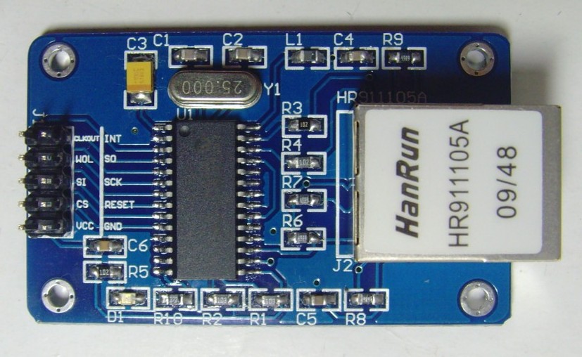 ENC28J60 Ethernet LAN / Network Modulo per Arduino 51 AVR STM32 LPC ENC28J60 Ethernet LAN / Network Modulo per Arduino 51 AVR STM32 LPC