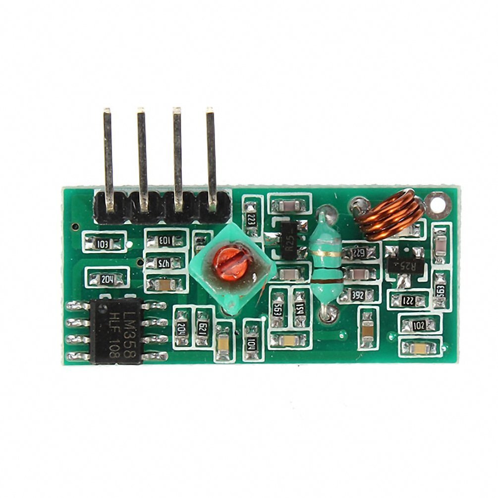 Wireless transmission Modulo 433M ARDUINO comp. super regenerative Modulo anti-theft alarm Trasmettitore Wireless transmission Modulo 433M ARDUINO comp. super regenerative Modulo anti-theft alarm Trasmettitore