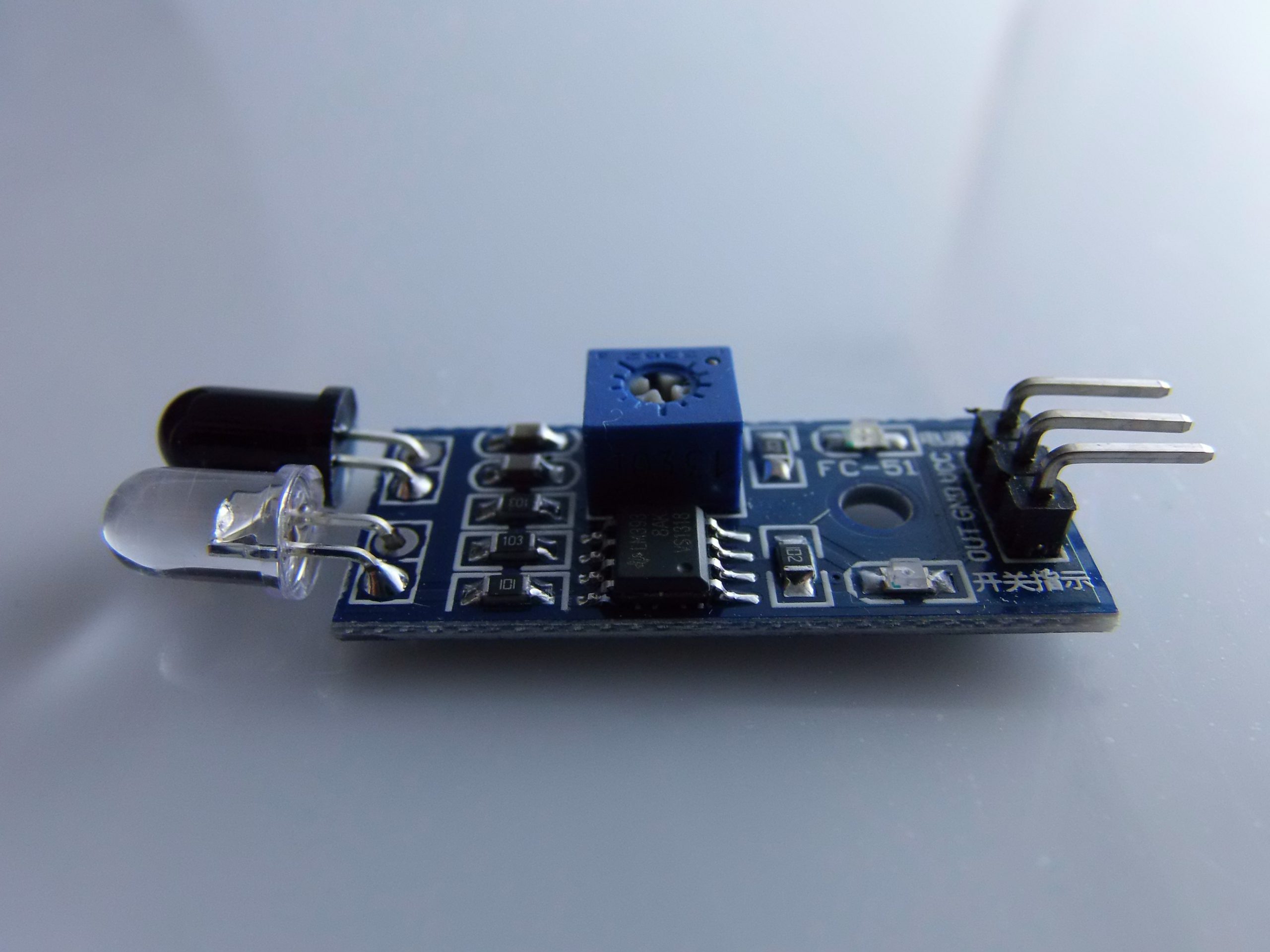 The Infrarossi barrier Modulo ARDUINO Evitamento Ostacolo Dolly Evitamento Ostacolo Sensore The Infrarossi barrier Modulo ARDUINO Evitamento Ostacolo Dolly Evitamento Ostacolo Sensore