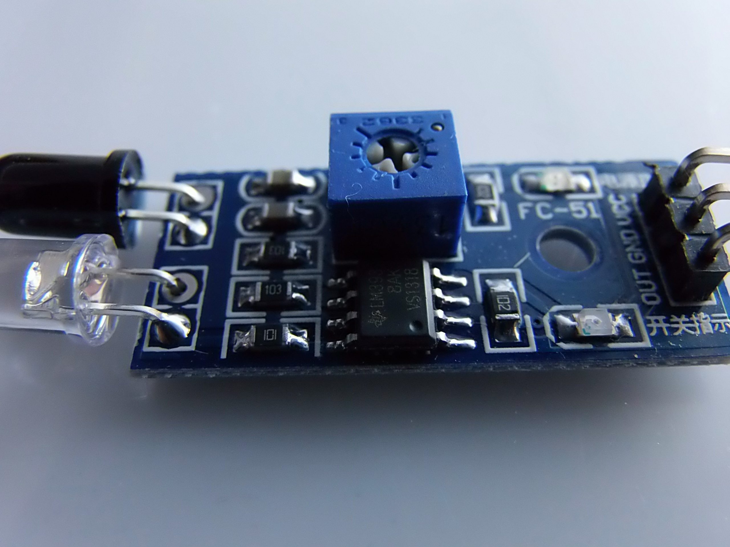 The Infrarossi barrier Modulo ARDUINO Evitamento Ostacolo Dolly Evitamento Ostacolo Sensore The Infrarossi barrier Modulo ARDUINO Evitamento Ostacolo Dolly Evitamento Ostacolo Sensore