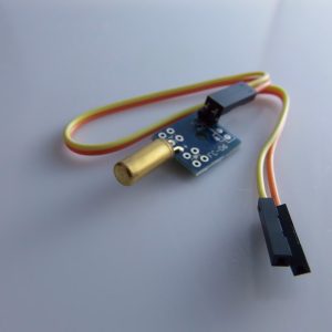 Tilt Sensore con un piccolo plate contains a piccolo PCB board arduino