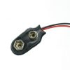 9V Batteria Clips Snap T-Type Cavo, 2.1 x 5.5mm Maschio DC Power Plug to 9V Batteria Clip Adattatore Cavo