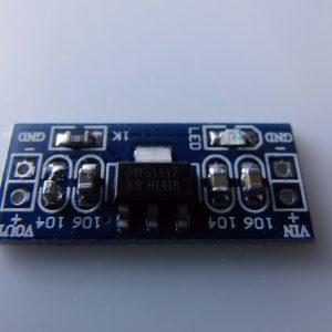 Modulo di Alimentazione 3.3V AMS1117-3.3V fixed regulated output- input 4.5 ~ 7V 3.3V output