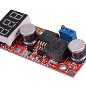 LM2596 DC Buck Converter DC 4.5-27V a 1.3-25V Step-down di tensione con LED blu e voltmetro