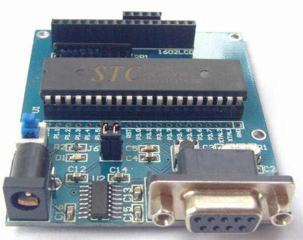 STC89C52 Scheda di controllo per sensori ad ultrasuoni STC89C52 Scheda di controllo per sensori ad ultrasuoni