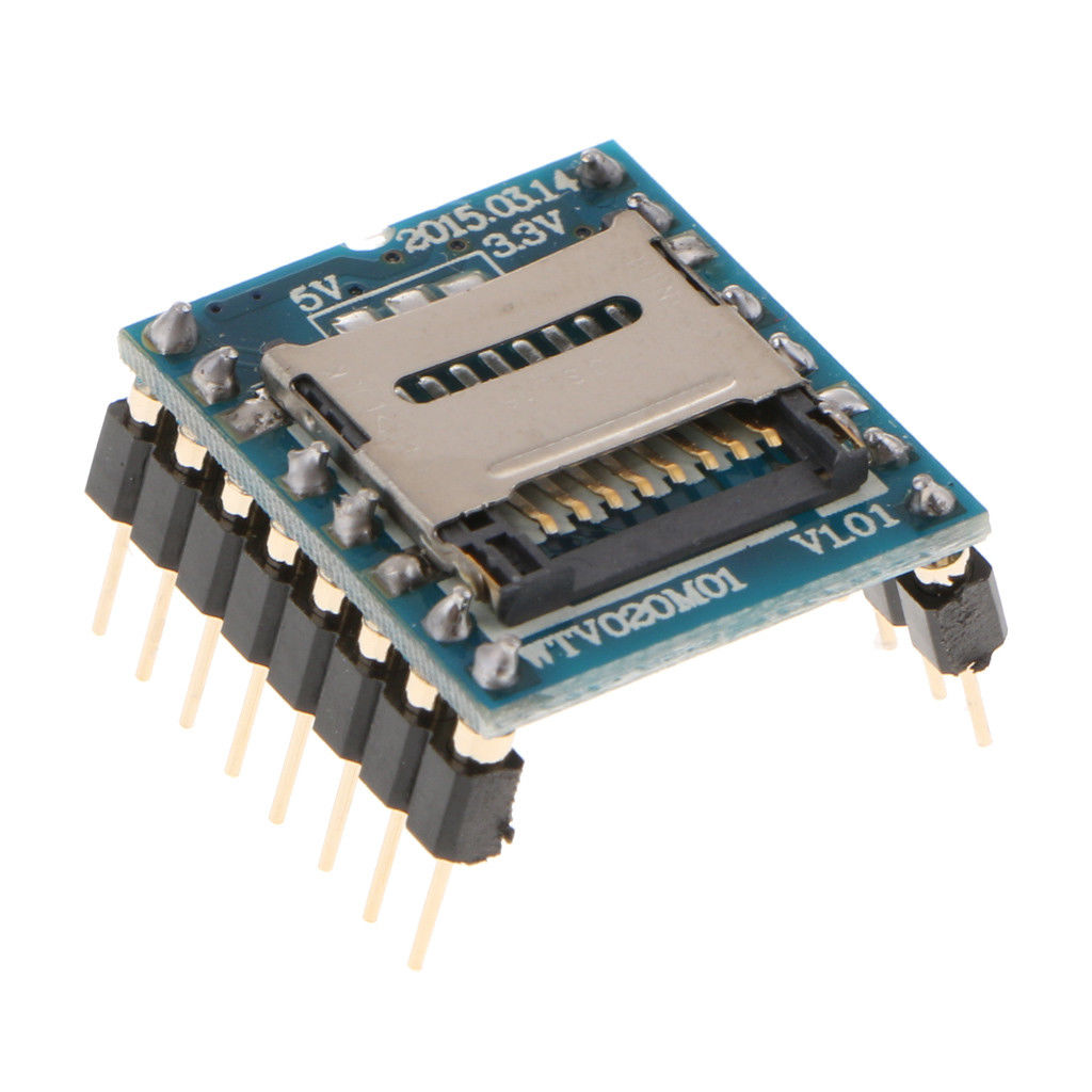WTV020-SD Arduino U-Disk audio player MP3 TF SD card Modulo Suono WTV020-SD Arduino U-Disk audio player MP3 TF SD card Modulo Suono