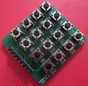 Expand outside-line bottone, 4X4 matrix Tastiera, 16 keys, microcontroller Tastiera Modulo Expand outside-line bottone, 4X4 matrix Tastiera, 16 keys, microcontroller Tastiera Modulo