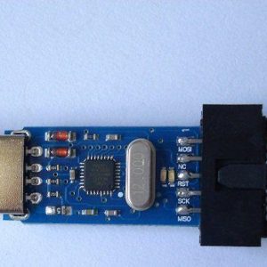 Free drive USBASP USBisp + overcurrent protection + red and blue lights + 64K limit