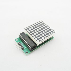 MAX7219 dot matrix Modulo, the Arduino control Modulo, microcontroller Modulo, display Modulo