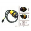 tunable E18-D80NK, Infrarossi Evitamento Ostacolo Sensore, 3-80cm Regolabile, proximity Pulsante, smart car