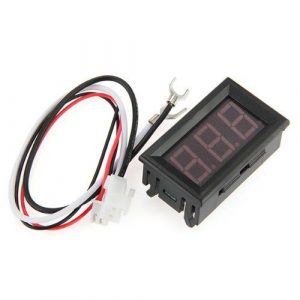 YS-DYB 4.5-30V two-wire, Motorecycle Batteria car Elettrico car vehicles, Digitale display / Digitale Voltmetro head