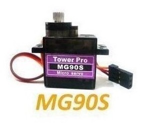 MG90S (9g size), metal gear 14g tilt to the steering gear, SG90 upgrade version