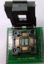 PLCC44 to DIP44? IC test socket Adattatore, Adattatore seat convert seat