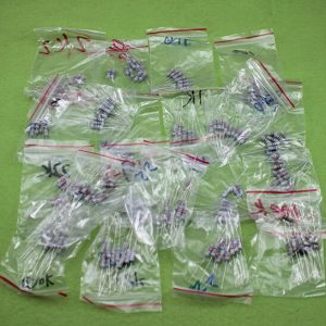 1 w Resistenze kits 1k-27 k, 10 Pezzi of 23kinds: 1K 1.2K 1.5K 1.8K 2K 2.2K 2.4K 2.7K 3K 3.3K 3.6K 3.9K 4.3K 4.7K 5.1K 5.6