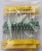 Color code inductance Kits, 10 Pezzi of 24kinds: 0.22UH, 0.39UH, 0.47UH, 0.56UH, 0.68UH, 0.82UH, 1UH, 1.5UH, 3.3UH, 3.9UH, 4.7UH