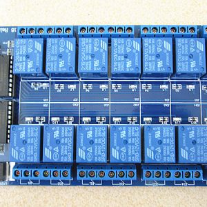 16 Relè Modulo with optocoupler protection and LM2576 power