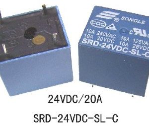 SRD-24VDC-SL-C DC24V 24V10A Relè 5pins