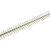 4 Pezzi White 1*40 2.54 in rame placcato in oro, Maschio pin header
