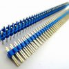 4 Pezzi Blue 2*40 2.54 in rame placcato in oro, Maschio pin header