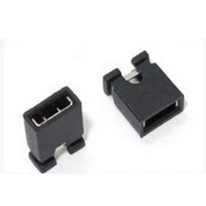 100 Pezzi 2.0 mm single row pin jumper cap, short circuit blocks, connecting blocks