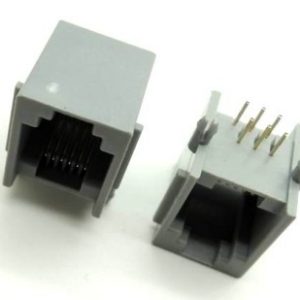 2 Pezzi Phone jack, RJ11 sockets, 6P telephone socket MODEM
