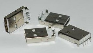 12 Pezzi White, USB A Maschio, USB looper, USB plug, plug plate