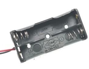 2 slot AA contenitore batterie