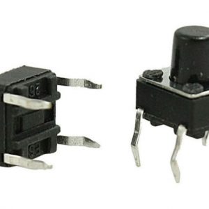 4 Pezzi 6 * 6 * 8 Interruttore touch Pulsante bottone Pulsante Pulsante