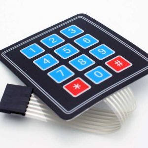 3 * 4 matrix Tastiera, membrane Tastiera, SCM extended Tastiera, Tastiera control panel