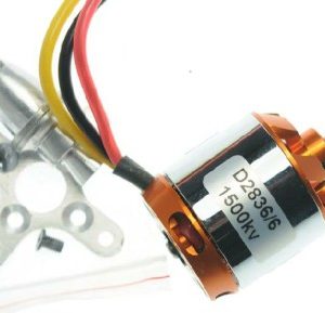 Brushless Motore D2836-6 1500KV