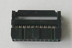 2 Pezzi 20 Position 2.54MM Pitch Femmina IDC Socket Flat Ribbon Cavo Connettore FC-20P