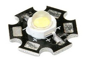 LED 1W White with the Alluminio Radiator