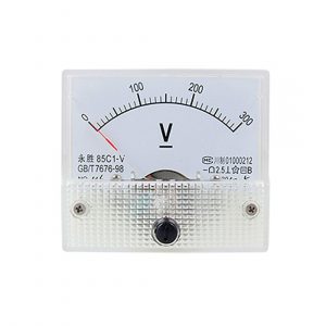85C1 Rectangle Analogico Volt Panel Meter Gauge DC 0-300V