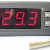 24V LCD Digitale Termostato Temperatura Controller Pulsante WH7016X delay shutdown functions