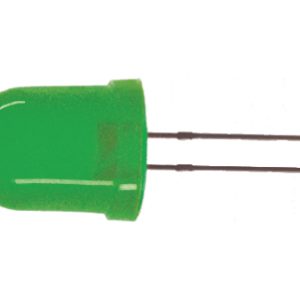 5 Pezzi F10 Diodi LED Verde 10mm