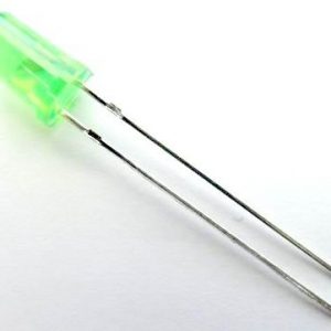 15 Pezzi Diodi Led Verde 3mm F3