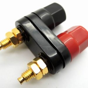 Two professional audio Amplificatore Stud Terminal
