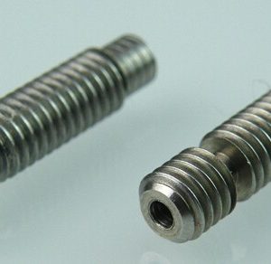 1.75mm E3D M6X26 Estrusore Pipes Screw Lined With Teflon per Stampante 3D