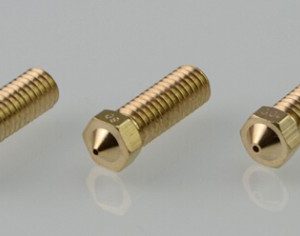 Ugello Estrusore in Ottone 0.6mm E3DV6 per Filamenti da 3.00mm per Stampante 3D