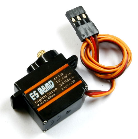 ES08MD 12g/2.0kg Mini Metal Gear Digitale Servo ES08MD 12g/2.0kg Mini Metal Gear Digitale Servo
