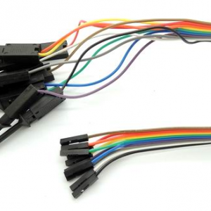 10pins Test Clip Cavo 30CM Length Black