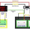 DC0-100V/50A Red+Red dual LED Display 0.28 Car Voltaggio current meter Digitale Amperometro Voltmetro 5 wire No shunt