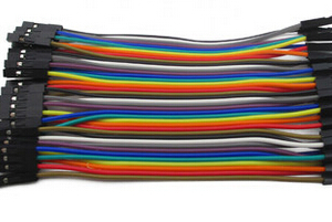 10CM Rainbow Cavo 40P Femmina to Femmina