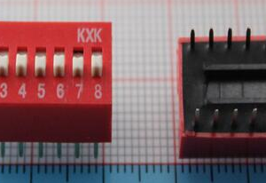 2 Pezzi DS-08 Code Pulsante 8set 16pins 2.54 Pitch