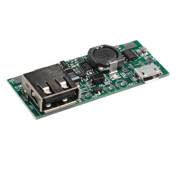 Carica Batteria 3.7V Lithium Li-ion DIY Power Bank Output 5v 1A Carica Batteria 3.7V Lithium Li-ion DIY Power Bank Output 5v 1A