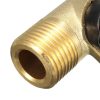 G1/2 Sensore Flusso d'acqua Ottone Flussometro Magnetico Effetto Hall