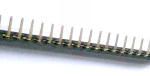 2 Pezzi 1*24P 2.54mm Bent Pin Header Femmina Connettore Plug