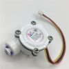 Sensore Flusso d'acqua Flussometro YF-S402B G1/4 PE Pipe 0.2-8L/min 3.5 12VDC