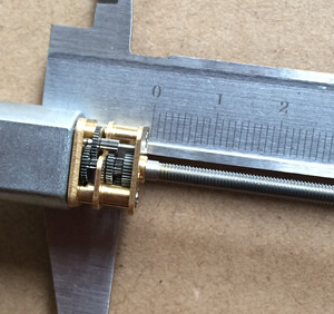 55MM full flight gear Motore 3-12V N20 12GAN20-20 1:250RPM