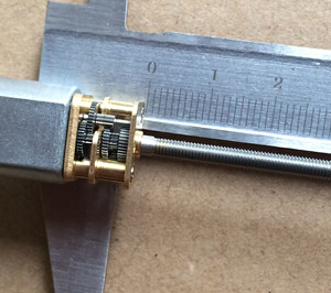 55MM full flight gear Motore 3-12V N20 12GAN20-10 1:1000RPM